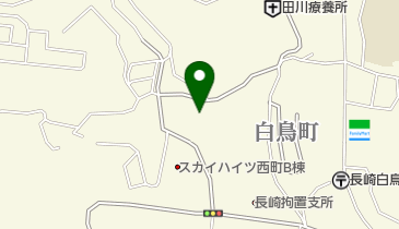 長崎民踊会館の地図画像