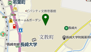 放送大学長崎学習センターの地図画像