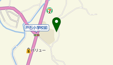 学童戸石いちごクラブの地図画像