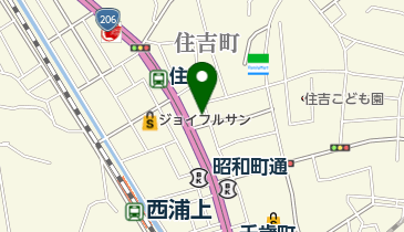 男と女の美容室ファースト住吉の地図画像