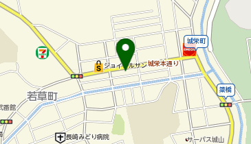 美容室ロベリアの地図画像