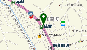 美容室PONYの地図画像