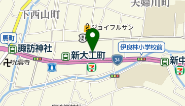 ヘアー&メイクりさーじゅの地図画像