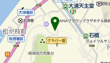 カトリック長崎大司教区 大浦教会の地図画像