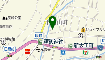 長崎バプテスト教会の地図画像