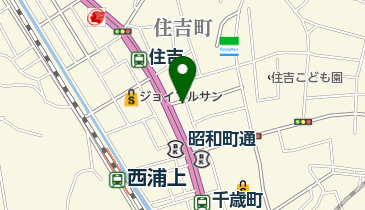 ウシジマ靴店の地図画像