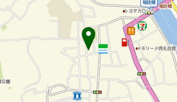 宇土靴店の地図画像