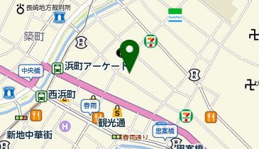 ハッシュパピー長崎店の地図画像