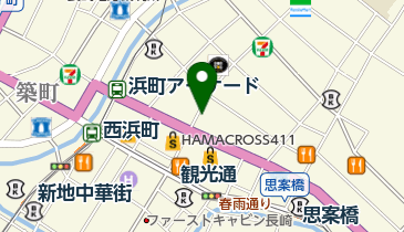 南靴店の地図画像