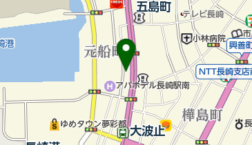 長崎県行政書士会長崎支部の地図画像