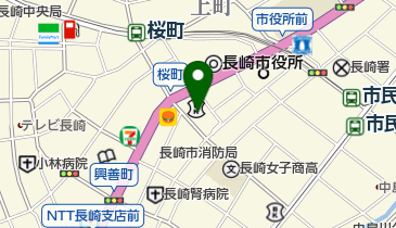 長崎県信用保証協会の地図画像