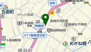 長崎県バス協会の地図画像