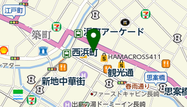 有限会社ゆきや ニットゆきや浜町店の地図画像