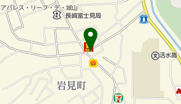 とみなが化粧品店の地図画像