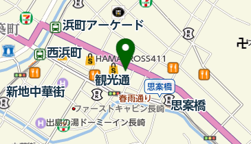 博多屋 浜町店の地図画像