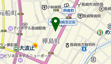 株式会社電通九州長崎支社の地図画像
