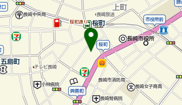 株式会社帝国データバンク長崎支店の地図画像