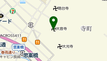 大音寺の地図画像