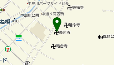 長照寺の地図画像