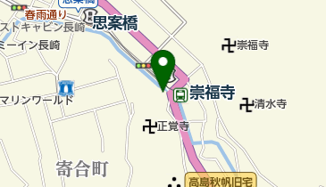 写真ながおの地図画像