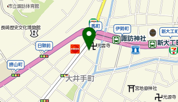 古美術平古場の地図画像