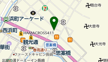 堀商店の地図画像