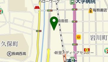 長崎県医師信用組合の地図画像