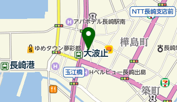 近畿産業信用組合長崎支店の地図画像