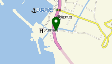 淡嶋神社の地図画像