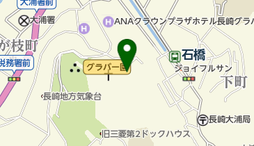 大浦諏訪神社の地図画像