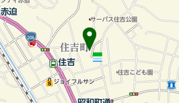 住吉神社の地図画像