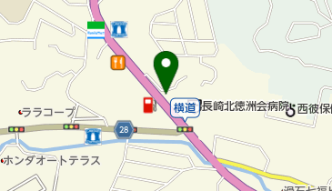 カラオケめぐみの地図画像