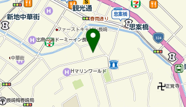 ナイトラウンジシンドバットの地図画像