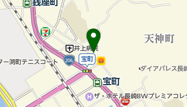 宝スポーツの地図画像