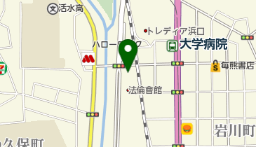 上田花麗園の地図画像