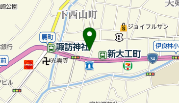 白浜花店の地図画像