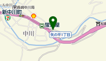 中川生花店の地図画像