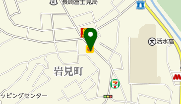 フラワーショップいでの地図画像