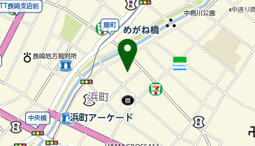 クイーンズピュア長崎店の地図画像