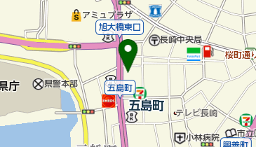 サロンドセラム長崎の地図画像
