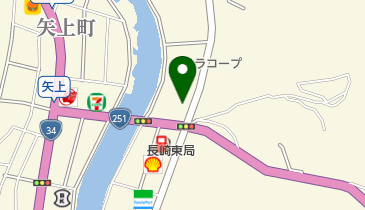 サラダ館矢上店の地図画像