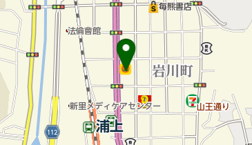 ダンスブティックパールの地図画像