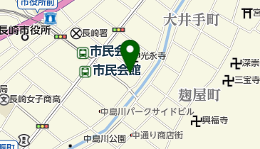 桶屋町ガレージの地図画像