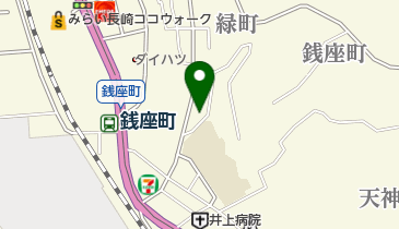 霜田塗料産業長崎支店の地図画像