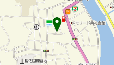 黄鍼灸治療院の地図画像