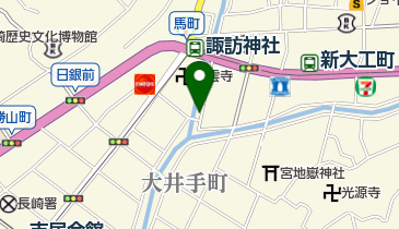 諸岡鍼灸院の地図画像