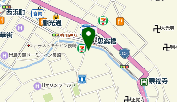 プレイタウン思案橋の地図画像