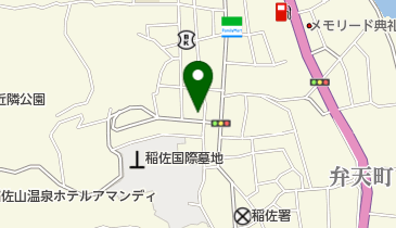 イナサ美容院の地図画像