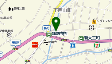 河浪屋カワナミヤ浜町店の地図画像