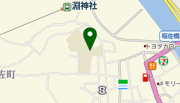 学童保育いなさっこクラブの地図画像
